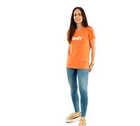 Levi's The Perfect Tee Camiseta, Ssnl - Póster de Persimmon, S Mujer