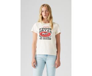 Levi's The Perfect Tee Levis Horse Poster Sugar Talla: XS | Camisetas de Seda Outlet | Mujer