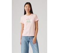 Levi's The Perfect Tee Pink Desert Plant Hl Logo Talla: M | Camisetas de Seda Outlet | Mujer | Rosa