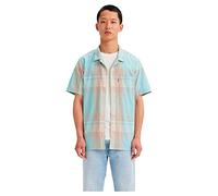 Levi's The Sunset Camp, Hombre, Martin Plaid Pastel Turquoise, M