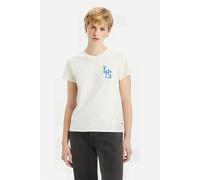 Levi's The T-shirt Ecru Talla: XS | Camisetas de Seda Outlet | Mujer | Marrón