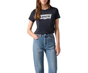 Levi's The tee, Camiseta Mujer, Ananda Floral BW Fill Egret, M
