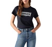 Levi's The tee, Camiseta Mujer, Ananda Floral BW Fill Print BW Anthracite, XS