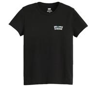 Levi's The tee, Camiseta Mujer, Coloring Book Daisy BW Fill Caviar, S