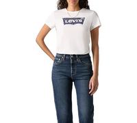Levi's The tee, Camiseta Mujer, Maya Fuzzy Dot BW Fi, XS