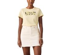 Levi's Camiseta The Tee P2 Blake Brushstroke BW Rosa pastel / Blanco natural XS