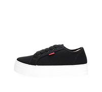 Levi's Tijuana, Sneakers Mujer, Negro Regular Black, 41 EU