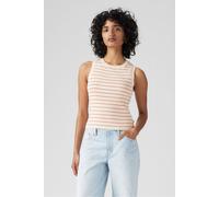 Levi's Tulip Tank Jules Stripe Egret Talla: L | Camisetas de Tirantes Outlet | Mujer