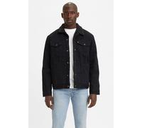LEVI'S Hombres Chaqueta de entretiempo 'TYPE 3 SHERPA TRUCKER' negro denim, Talla L, 4496465