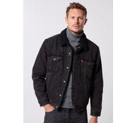 Levi's TYPE 3 SHERPA TRUCKER BLACKS L Negro