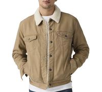 Levi's Type 3 Sherpa Trucker Chaqueta, Beige, L Hombre