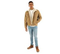 Levi's Type 3 Sherpa Trucker Chaqueta, Beige, M Hombre