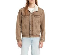 Levis Cazadora vaquera TYPE 3 SHERPA TRUCKER in Kaki EU S