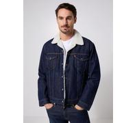 Levi's Hombre Trucker Jacket Type III Sherpa Give It A Rinse Sherpa Blue XXL