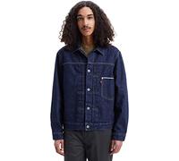 Levi's Type Tipo I Trucker Dark Indigo-Worn IN, Roll Up Selvedge TRU, L Hombres
