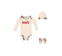 Levi's Unisex Levis Holiday 4pc Blanket Set Antique White Talla: 6-12M | Ropa Interior Outlet | kids | Blanco
