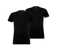 Levi's V Neck 2 Pack Tee 37152-0006, Mens t-shirt, black, S EU