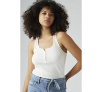 Levi's Vacationer Ribbed Tank Top White Talla: XXS | Camisetas de Tirantes Outlet | Mujer | Blanco