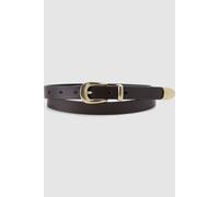 Levi's Mujer Belt Cinturón de Valerie, Black Normal, 65