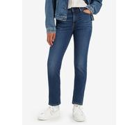Levi's Mujer 712 Slim, Blue Wave Dark, 33W / 32L