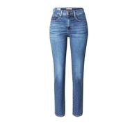 Levi's 724 High Rise Straight, Vaqueros Mujer, Blue Wave Mid, 28W / 28L