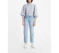 Levi's Vaquero de mujer 501® Crop recto lavado claro. Azul claro 40 (30) / 28 (28)