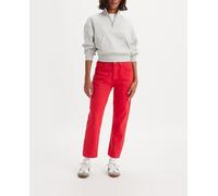 Levi's Vaquero de mujer 501® Crop. Rojo 36/26 - Largo 28