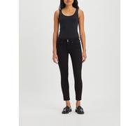 Levi's 711 Double Button Vaqueros, Negro (Night Is Black), 27W / 30L para Mujer