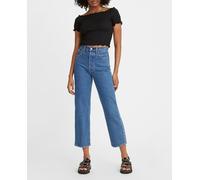 Levi's Vaquero de mujer Ribcage Straight Ankle High lavado medio. default 40/30 - Largo: 29