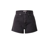LEVI'S ® Vaquero 'High Waisted Mom Short' negro denim 24 negro denim