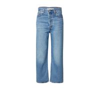 Levi's Ribcage Straight Ankle Vaqueros, Light Indigo Worn In, 32W / 29L para Mujer