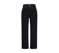 LEVI'S ® Vaquero 'Ribcage Straight Ankle' negro denim 24x27 negro denim