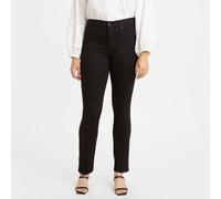 Levi's 312 Shaping Slim Jeans, Black and Black, 28W / 34L para Mujer