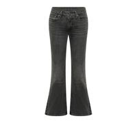 Levi's- Vaqueros Acampanados de Tiro Bajo y Corte Slim- Jeans- Mujer- Gris- W32- Vaqueros Acampanados de Tiro Bajo y Corte Slim
