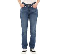 Levi'S Vaqueros de Mezclilla Recta de Alta Altura 724 para Mujer, Color Way Way Back, Talla 32 30, Way Way Back, 32W / 30L