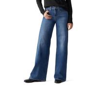Levi's 318 Shaping Wide Leg Jeans, Clever Girl, 26W / 30L Mujeres