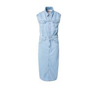 Vestido de denim sin mangas Mujer Talla S. Color Azul