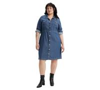 Levi's Plus Size Otto Western Vestido, Square Deal, 1XL Mujeres