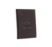 Levi's Vintage Two Horse Vertical Coin Wallet, Monedero Unisex adulto, Marrón (Dark Brown), Talla Única