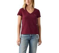 Levi'S Vneck Tawny Port Cotton