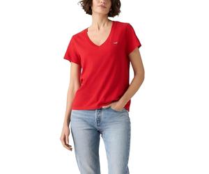 Levi's Vneck Urban Red Cotton