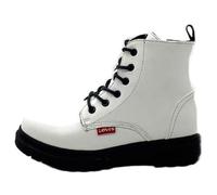 Levi's VPHI0021S - Bota de niña, media caña, color beige, con cremallera y cordones marca Levi´s talla: 37