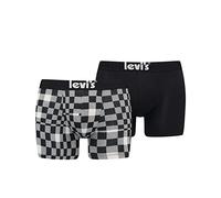 Levi's Warped Racerblock Boxer, Negro Combo, M Hombres