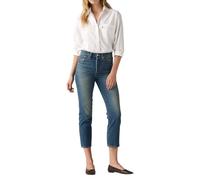 Levi's Wedgie Straight Jeans, Punto Exterior, 24W / 26L Mujeres