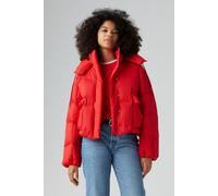 Levi's Western Bubble Shorty Puffer Coat In Red Talla: L | Chaquetas de Invierno Outlet | Mujer | Rojo