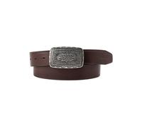 Levi's Western Plaque Belt In Chicory Coffee Talla: 80 | Cinturones Outlet | Hombre | Marrón