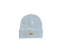 Levi's Women's Backpatch Beanie Gorro, Color Azul, Talla única Mujeres