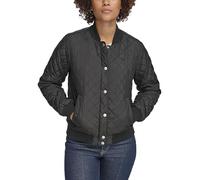 Levi's Women's Diamond Quilted Bomber Jacket with Front Pockets-Regular & Plus Sizes Chaqueta, Negro, S para Mujer