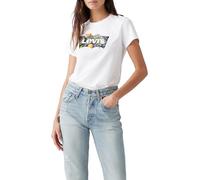 Levi'S Women's LSE The tee Graphic tee, Color Lse_BW Floral Fill B, Talla M, Lse_BW Floral Fill B, M