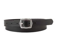Levi's Women's LUX Leather Belt, Regular Black, 70, Black normal, 70 cm
